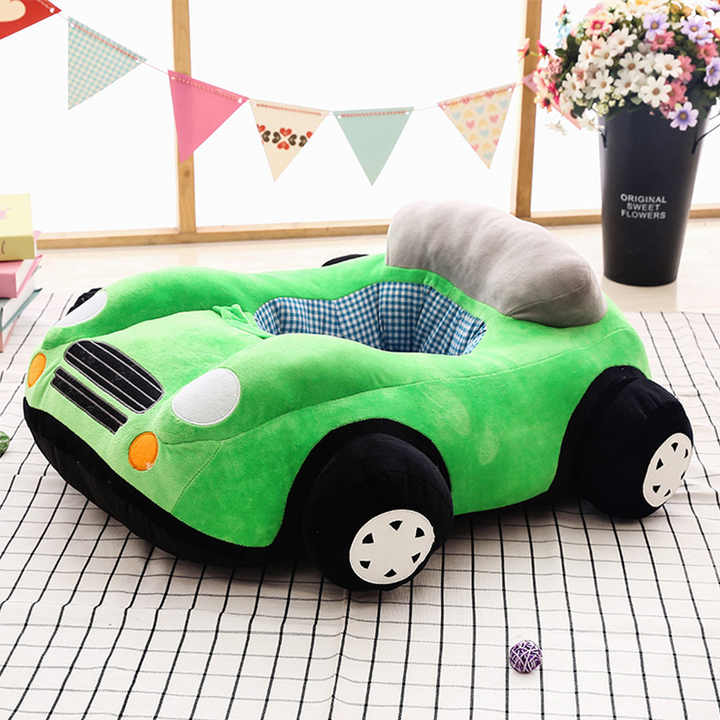 Car Shape Baby Plush Sofa Seat - Image 4
