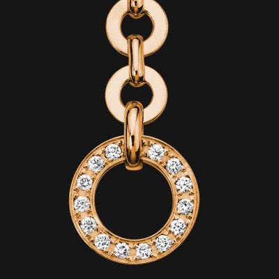 18k Dangling Pendant Earrings - Image 4