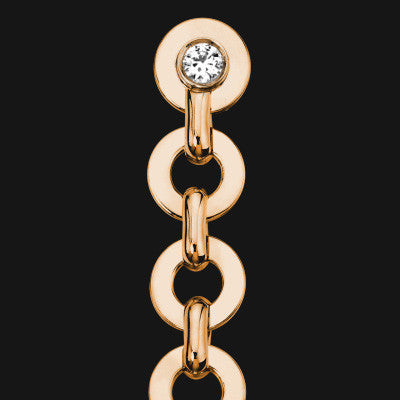 18k Dangling Pendant Earrings - Image 5