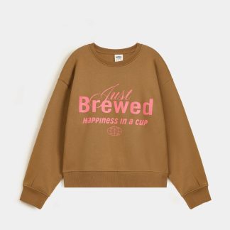 Cropped Graphic Sweatshirt 1