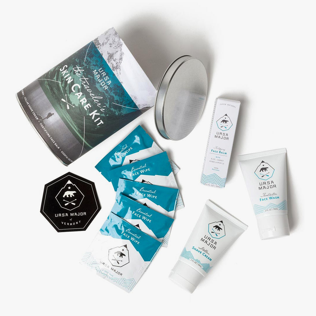 The Scout Skincare Kit test