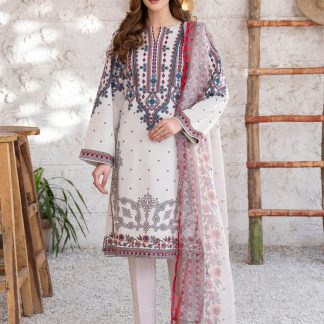 3 Piece Lawn Suit-Printed